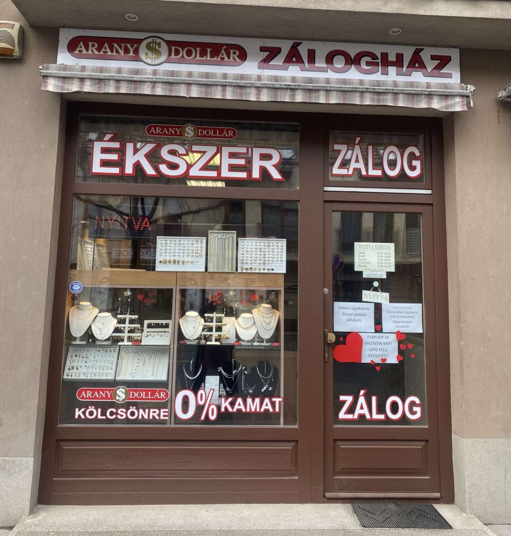 aranydollár zálogház gödöllő